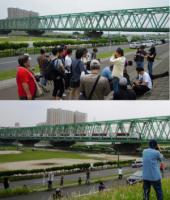 ギャラリーイベント講座「鉄道写真家と江戸川区の鉄道を撮る」フィールドワーク開催いたしました～！