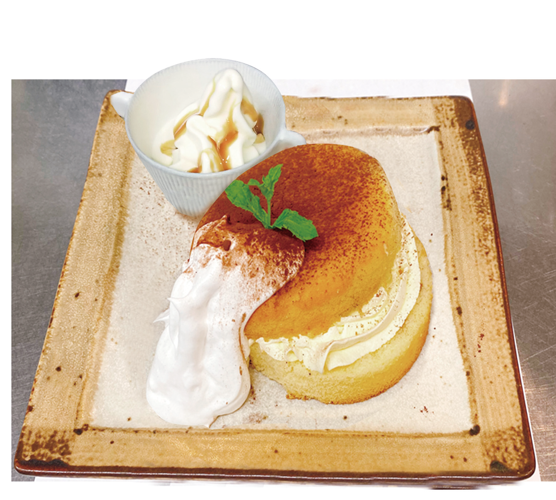 デザート 伝統工芸カフェ 江戸川区 篠崎駅直結 複合施設 図書館 カフェ しのざき文化プラザ